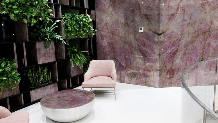 Scarlet Crystal ambiente QUARZO ROSA