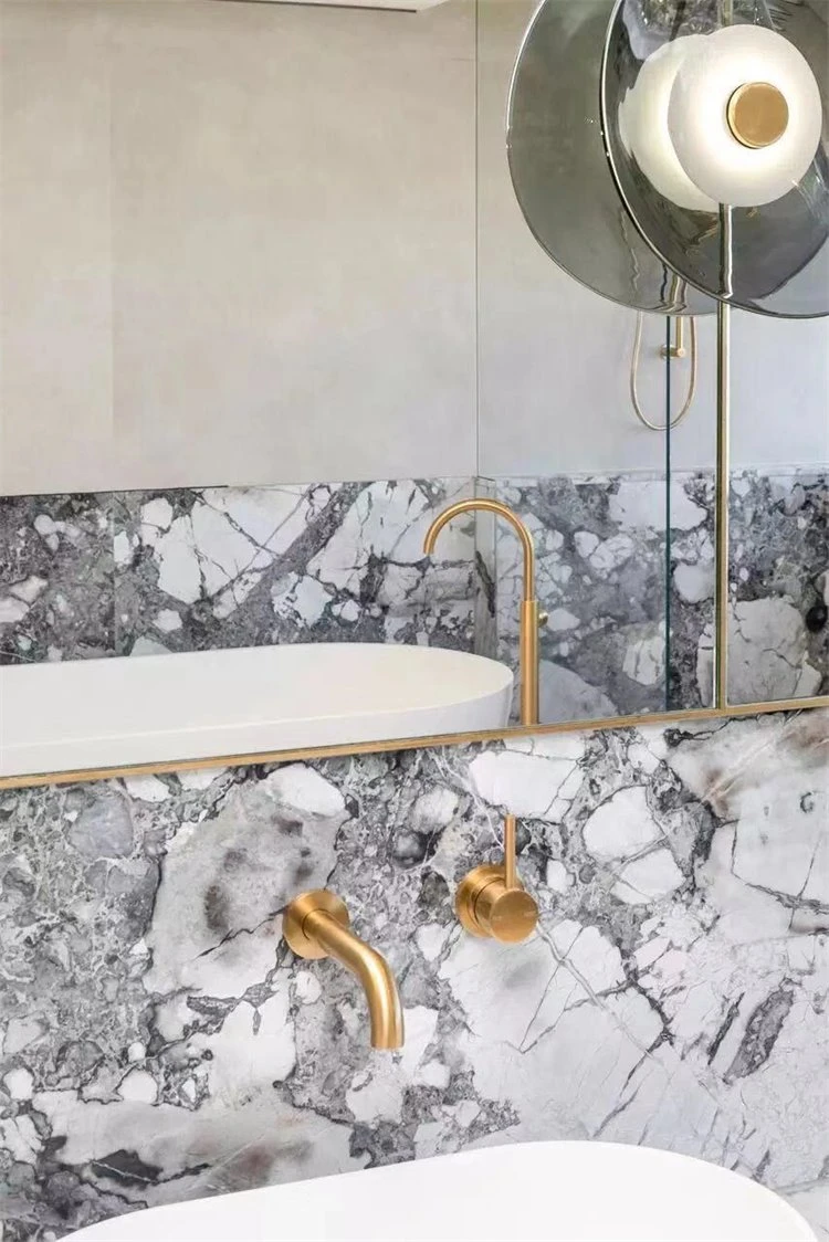 white marble wall